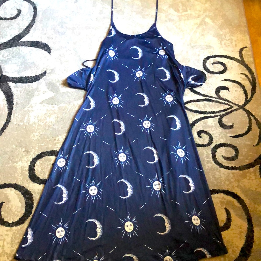 Long float off Shoulder dress